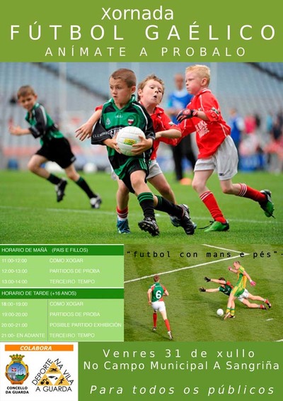 XORNADA DE FTBOL GALICO ESTE VENRES NA GUARDA