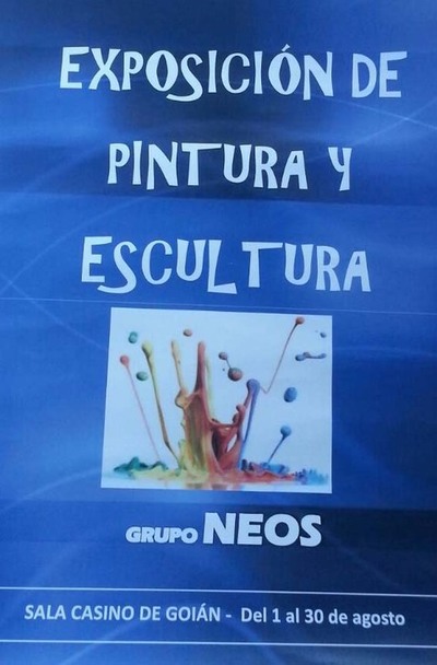 EXPOSICIN DE PINTURA Y ESCULTURA NO CASINO DE GOIN