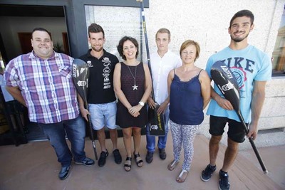 O CONCELLO DE TOMIO ORGANIZA UNHA RECEPCIN AOS PIRAGUISTAS TOMIESES TRIUNFADORES NO CAMPIONATO DO MUNDO