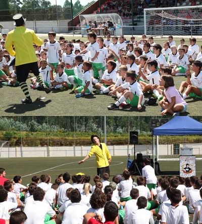 O CAMPUS DE FTBOL DE TOMIO CHEGA AO SEU FIN TRAS DAS SEMANAS DE ACTIVIDADES