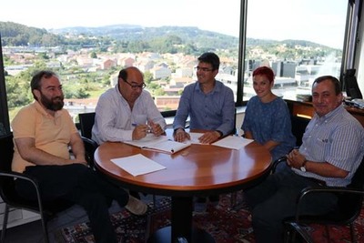 EDUCACIN E CONCELLO DA GUARDA ACORDAN A EXECUCIN CONXUNTA DA CUBERTA DO POLIDEPORTIVO DE AS SOLANAS