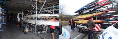 EL KAYAK TUDENSE SE QUEDA SIN FURGONETAS DE TRANSPORTE