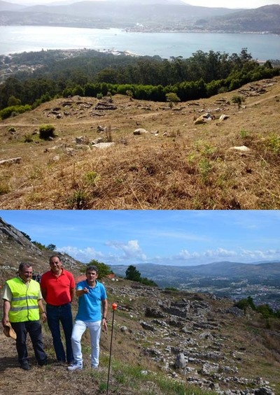 TRABALLOS PARA A RECUPERACIN DO CASTRO DE SANTA TREGA