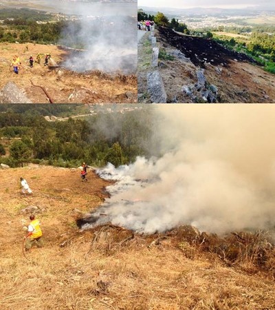 O INCENDIO DO DA DO MONTE NON TIVO CONSECUENCIAS