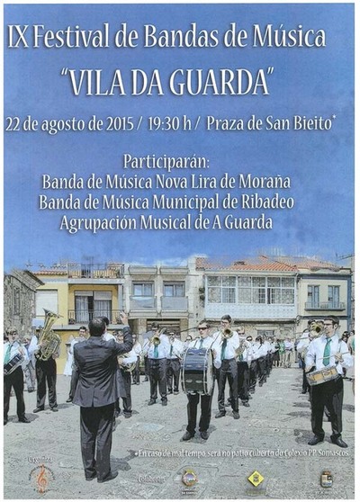 IX FESTIVAL DE BANDAS DE MSICA VILA DE A GUARDA O 22 DE AGOSTO