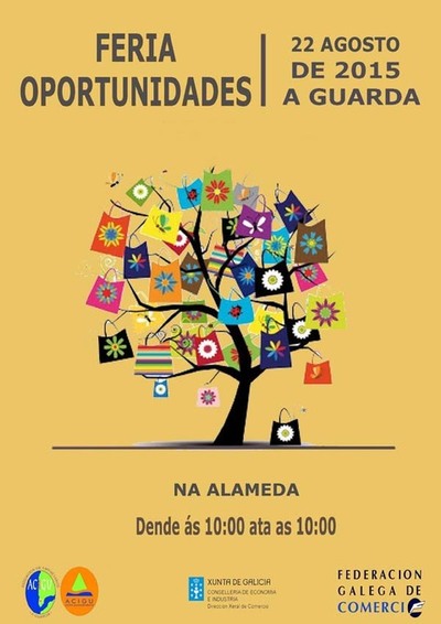 FEIRA DE OPORTUNIDADES ESTE SBADO NA ALAMEDA DE A GUARDA