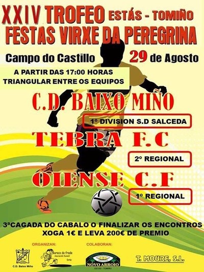 XXIV TROFEO FESTAS VIRXE DA PEREGRINA O 29 DE AGOSTO EN ESTS-TOMIO