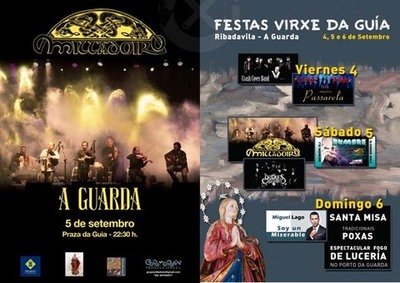 GRANDES FESTAS NA HONRA DA VIRXE DA GUA DO 4  6 DE SETEMBRO NA GUARDA