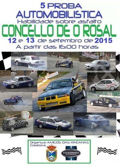 -EVENTO ANULADO- V PROBA AUTOMOVILISTICA DE HABILIDADE SOBRE ASFALTO OS DAS 12 E 13 DE SETEMBRO NO ROSAL