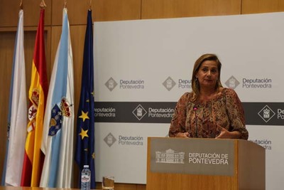 A PRESIDENTA DA DEPUTACIN DE PONTEVEDRA ANUNCIA UN NOVO MODELO DE AXUDAS EN MATERIAL DEPORTIVO BSICO PARA CLUBS DA PROVINCIA
