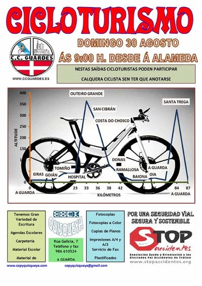 SADA CICLOTURISMO CO CLUBE CICLISTA GUARDS O DOMINGO 30 DE AGOSTO DE 2015