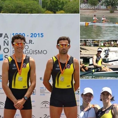 EL CLUB DE REMO ROBALEIRA DE A GUARDA PARTICIPA EN EL MUNDIAL 2015 DE BANCO MOVIL EN FRANCIA