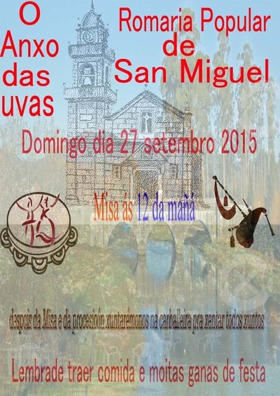O ROSAL ACOLLE A ROMERA POPULAR DE SAN MIGUEL O 27 DE SETEMBRO