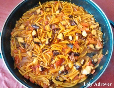 RECETA: FIDEU DE PULPO