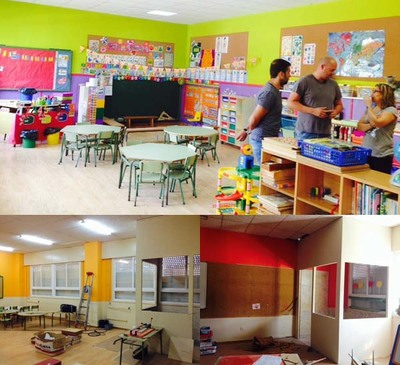 O  CONCELLO DE TOMIO PON A PUNTO OS CENTROS EDUCATIVOS PARA O COMEZO DO CURSO ESCOLAR