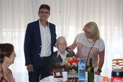 O CONCELLO DA GUARDA FELICITA A GERARDO PORTELA POLO SEU 101 ANIVERSARIO