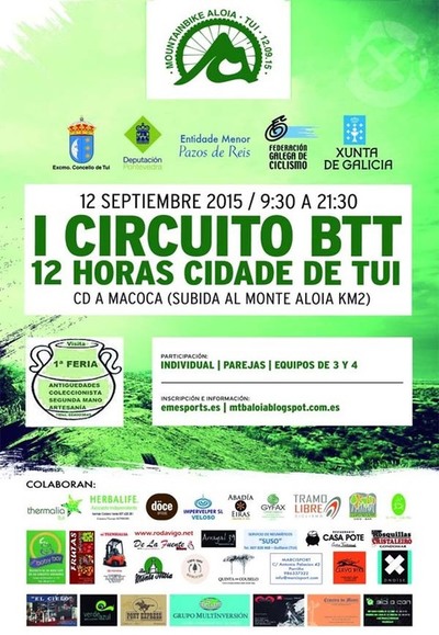 TUI ACOLLE O VINDEIRO SBADO O I CIRCUITO 12 HORAS BTT CIDADE DE TUI