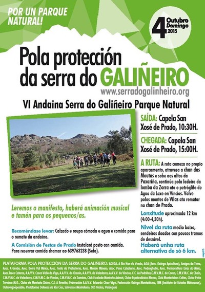 VI ANDAINA -POR UN PARQUE NATURAL-