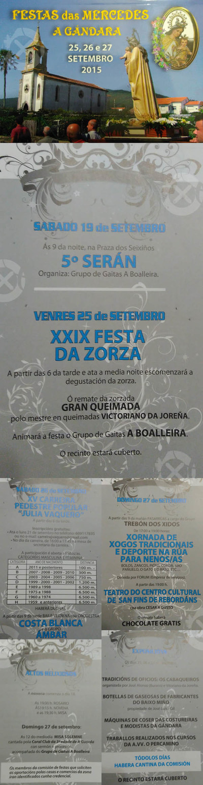 FESTA DAS MERCEDES A GNDARA 2015 DO 25  27 DE SETEMBRO