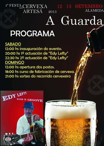 I FESTA DA CERVEXA ARTES O 12 E 13 DE SETEMBRO NA ALAMEDA DE A GUARDA