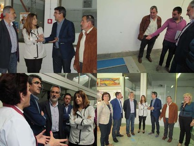 VISITA INSTITUCIONAL  PRAZA DE ABASTOS DE A GUARDA