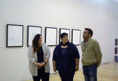VINTE E SEIS PEZAS ESCULTRICAS E PICTRICAS DE XULIO LAGO PODERANSE VER NA SALA DE EXPOSICINS DA AULA PANORMICA