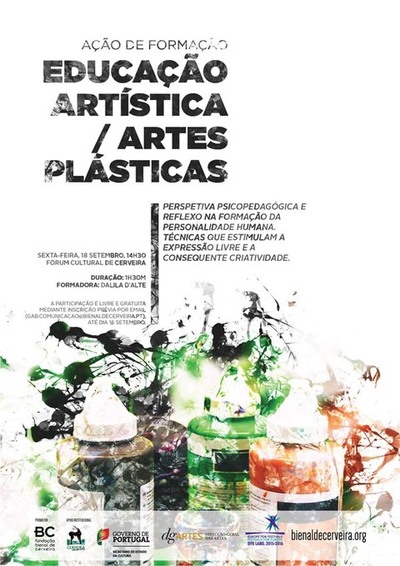 FUNDAO BIENAL DE CERVEIRA PROMOVE AO DE FORMAO EM ARTES PLSTICAS