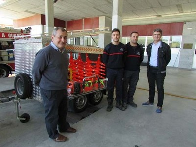 O ALCALDE DA GUARDA, ANTONIO LOMBA, E O CONCELLEIRO MIGUEL ESPAOL MANTIVERON UNHA REUNIN CS TRABALLADORES DO GES