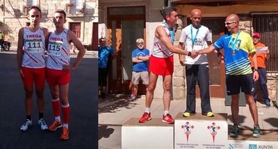 BOS RESULTADOS DOS ATLETAS DE TREGA NO CAMPIONATO GALEGO MEDIA MARATHN