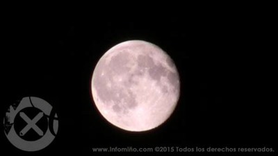 ECLIPSE TOTAL Y SUPERLUNA EN LA MADRUGADA DEL DOMINGO AL LUNES