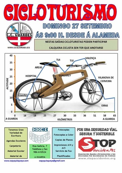 SADA CICLOTURISMO CO CLUBE CICLISTA GUARDS O DOMINGO 27 DE SETEMBRO DE 2015