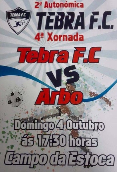 O TEBRA FC ENFRNTASE ESTE DOMINGO  ARBO