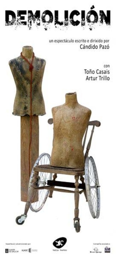 HOXE VENRES NOVA CITA NO TEATRO MUNICIPAL DE TUI COA OBRA DE TEATRO ?DEMOLICIN-
