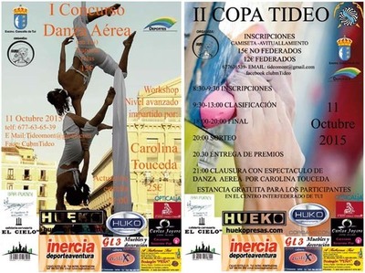 O CONCELLO DE TUI ORGANIZA A II COPA TIDEO DE ESCALADA E O I CONCURSO DE DANZA AREA PARA ESTE DOMINGO