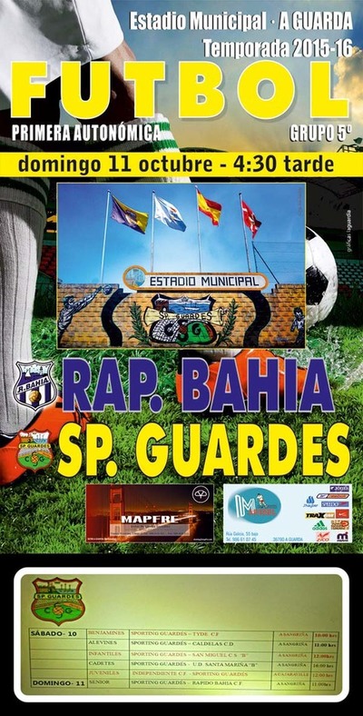 ESTE DOMINGO SPORTING GUARDS - RAP. BAHA
