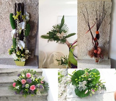 AMPLIA PARTICIPACIN EN EL CURSO DE ARTE FLORAL Y FLORES EN A GUARDA