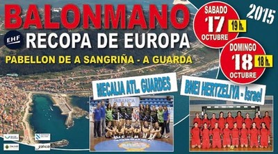 A RECOPA DE EUROPA DE BALONMN CHEGA A A GUARDA ESTA FIN DE SEMANA
