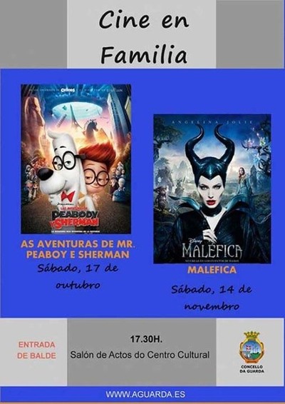 A GUARDA OFERTA DAS PROXECCINS INFANTS NO CICLO -CINE EN FAMILIA-