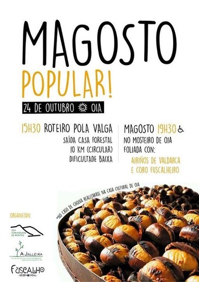 MAGOSTO POPULAR O 24 DE OUTUBRO EN OIA