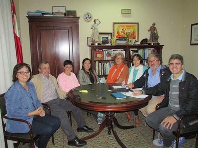 O EQUIPO DE GOBERNO DO CONCELLO DA GUARDA E DA ENTIDADE LOCAL MENOR DE CAMPOSANCOS CELEBRAN UNHA REUNIN DE TRABALLO