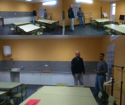 O  CONCELLO DE TOMIO ACONDICIONA UNHA AULA DE USOS MLTIPLES NO CEIP DE SOBRADA