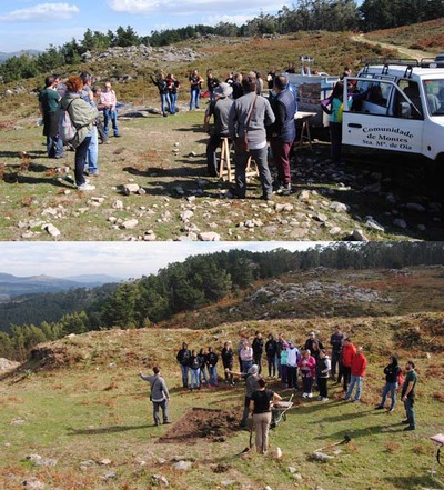 INCIANSE OS TRABALLOS ARQUEOLXICOS NO CASTRO OIENSE DE CHAVELLA