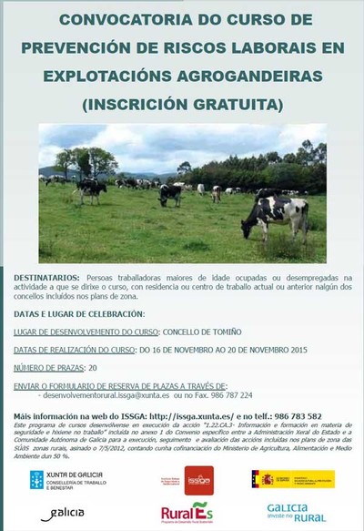 CURSO DE PREVENCIN DE RISCOS LABORAIS EN EXPLOTACINS AGROGANDEIRAS