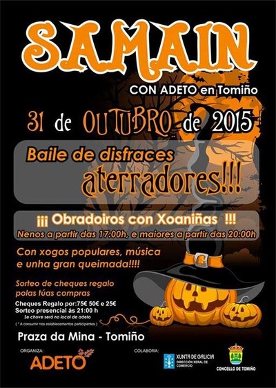 SAMAN CON ADETO EN TOMIO O 31 DE OUTUBRO