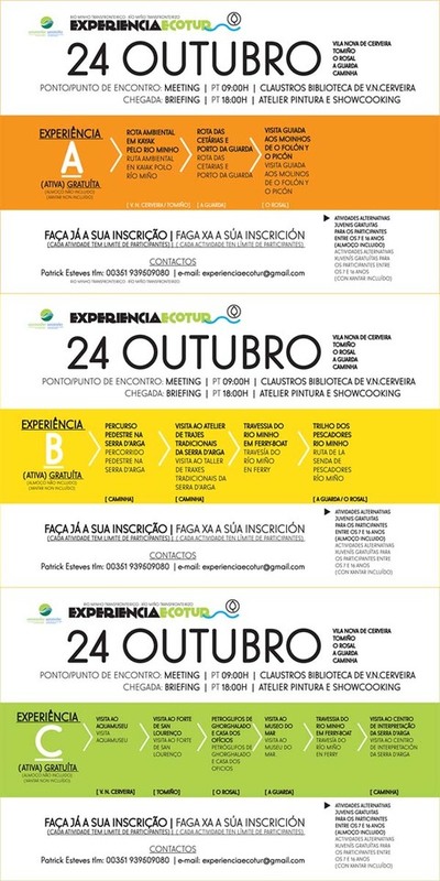 A GUARDA PARTICIPA ESTA FIN DE SEMANA NA -EXPERIENCIA ECOTUR-