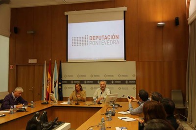 A DEPUTACIN DE PONTEVEDRA PRESENTA A SA NOVA IMAXE ACORDE CO ACTUAL GOBERNO PROVINCIAL