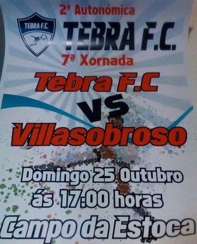 ESTE DOMINGO NO CAMPO DA ESTOCA TEBRA FC - VILLASOBROSO