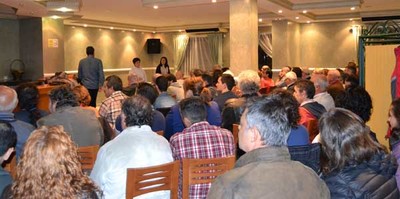 PRETO DE 200 PERSOAS PARTICIPARON NA CONSTITUCIN DE INICIATIVA POLA UNIN NO BAIXO MIO