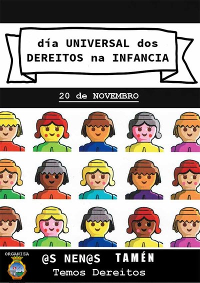 O CONCELLO DE A GUARDA CONVIDA AOS CENTROS EDUCATIVOS A CELEBRAR O DA UNIVERSAL DOS DEREITOS NA INFANCIA