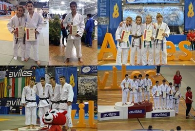 TRES MEDALLAS Y UN QUINTO PUESTO PARA EL CLUB DE JUDO DO-MAJO
